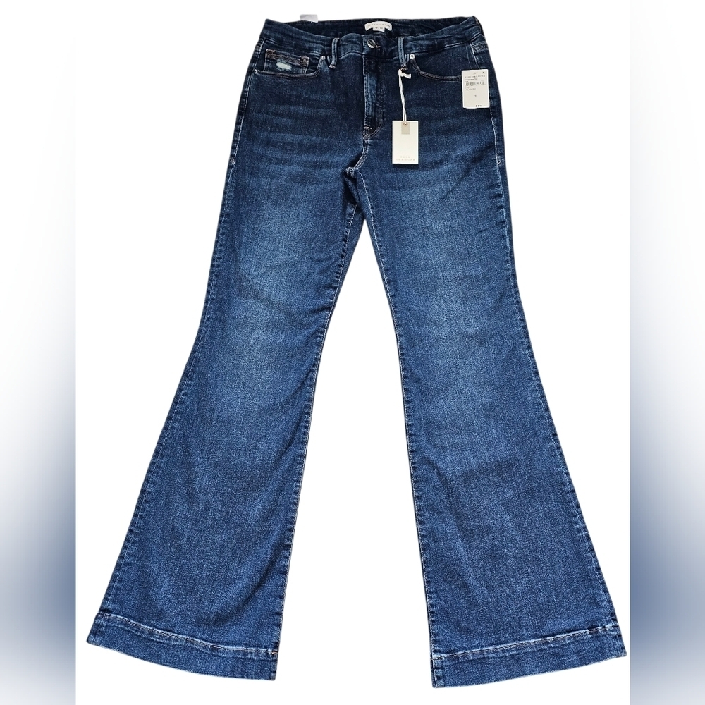 Good American Women's Good Legs Flare, Size 12/31 New With Tags